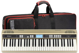 【あす楽対象商品】Roland ローランド / JUSTY HK-100 【ケースセット】 ハーモニー＆リズム練習用キーボード【YRK】