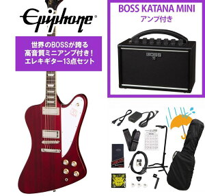 Epiphone / Inspired by Gibson Firebird Wine Red �G�s�t�H�� KATANA MINI �A���v�t��13�_�Z�b�g�I�yYRK�z