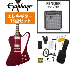 Epiphone / Inspired by Gibson Firebird Wine Red �G�s�t�H�� Fender 10W�A���v�t���G���L�M�^�[���S�҃Z�b�gR�yYRK�z