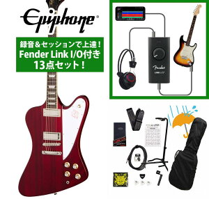 Epiphone / Inspired by Gibson Firebird Wine Red �G�s�t�H�� �^�����Z�b�V�����ŏ�B�IFender Link I/O�t��13�_�Z�b�g�yYRK�z