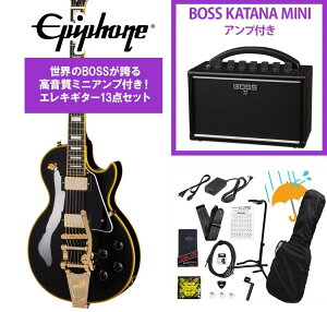 Epiphone / Joe Bonamassa 1959 Les Paul Custom with Bigsby Antique Ebony �W���[ �{�i�}�b�T KATANA MINI �A���v�t��13�_�Z�b�g�I�yYRK�z