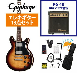 Epiphone / Inspired by Gibson Les Paul Special Double Cut Figured Bourbon Burst �G�s�t�H�� PG-10�A���v�t���G���L�M�^�[���S�҃Z�b�gR�yYRK�z