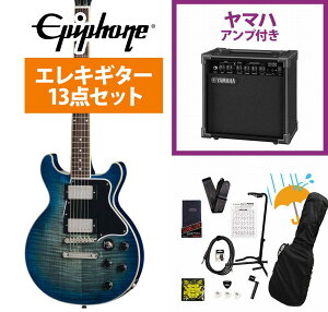 Epiphone / Inspired by Gibson Les Paul Special Double Cut Figured Ocean Water �G�s�t�H�� YAMAHA GA15II�A���v�t�����S�҃Z�b�gR�yYRK�z