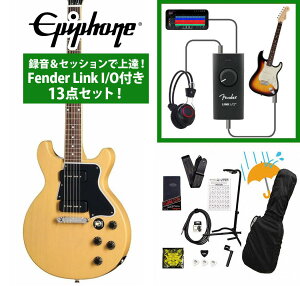Epiphone / Inspired by Gibson Les Paul Special Double Cut TV Yellow �G�s�t�H�� �^�����Z�b�V�����ŏ�B�IFender Link I/O�t��13�_�Z�b�g�yYRK�z