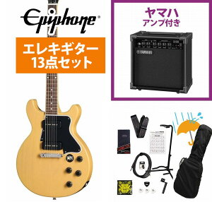 Epiphone / Inspired by Gibson Les Paul Special Double Cut TV Yellow �G�s�t�H�� YAMAHA GA15II�A���v�t�����S�҃Z�b�gR�yYRK�z