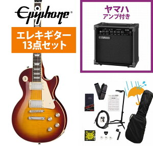 Epiphone / Inspired by Gibson Les Paul Standard 60s Figured Iced Tea Burst �G�s�t�H�� YAMAHA GA15II�A���v�t�����S�҃Z�b�gR�yYRK�z