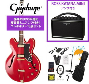 Epiphone / Masterbilt Gem Archer Sheraton Cherry Red �W�F�� �A�[�`���[ KATANA MINI �A���v�t��13�_�Z�b�g�I�yYRK�z