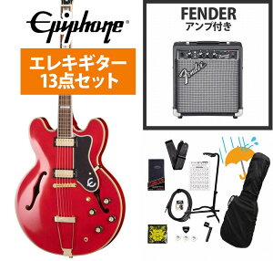 Epiphone / Masterbilt Gem Archer Sheraton Cherry Red �W�F�� �A�[�`���[ Fender 10W�A���v�t���G���L�M�^�[���S�҃Z�b�gR�yYRK�z