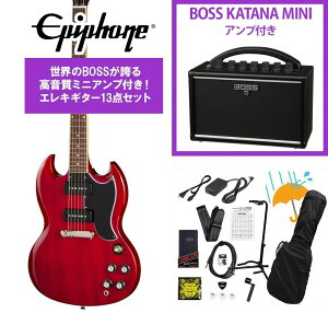 Epiphone / Inspired by Gibson SG Special P-90 Cherry Red �G�s�t�H�� KATANA MINI �A���v�t��13�_�Z�b�g�I�yYRK�z