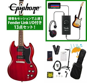 Epiphone / Inspired by Gibson SG Special P-90 Cherry Red �G�s�t�H�� �^�����Z�b�V�����ŏ�B�IFender Link I/O�t��13�_�Z�b�g�yYRK�z