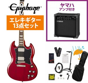Epiphone / Inspired by Gibson SG Standard Cherry �G�s�t�H�� YAMAHA GA15II�A���v�t�����S�҃Z�b�gR�yYRK�z