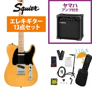 Squier by Fender / Affinity Series Telecaster Maple FB BK PG Butterscotch Blonde GLM^[ YAMAHA GA15IIAvtS҃ZbgR
