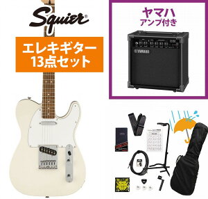 Squier by Fender / Affinity Series Telecaster Laurel FB WH PG Olympic White GLM^[ YAMAHA GA15IIAvtS҃ZbgR