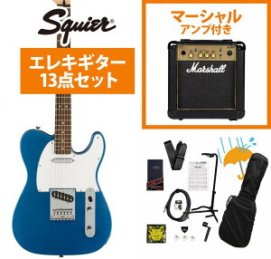 Squier by Fender / Affinity Series Telecaster Laurel FB WH PG Lake Placid Blue GLM^[ Marshall MG10AvtGLM^[S҃ZbgRyYRKz