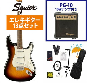 Squier by Fender / Classic Vibe 60s Stratocaster Laurel FB 3-Color Sunburst GLM^[ PG-10AvtGLM^[S҃ZbgRyYRKz