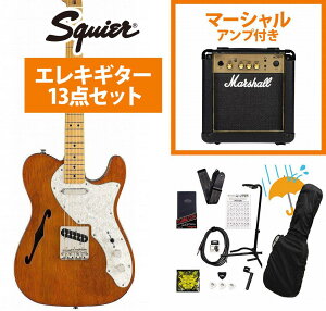 Squier by Fender / Classic Vibe 60s Telecaster Thinline Maple FB Natural GLM^[ Marshall MG10AvtGLM^[S҃ZbgRyYRKz