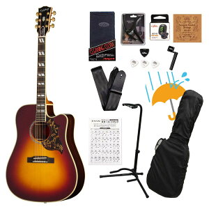 Epiphone / Inspired by Gibson Custom Hummingbird Deluxe EC Autumn Burst �G�s�t�H���A�R�M���卋��13�_���S�҃Z�b�gR�yYRK�z