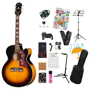 Epiphone / Studio Collection J-200 Studio EC Vintage Sunburst �G�s�t�H���A�R�M�e�����Ă񂱐���17�_���S�҃Z�b�gR�yYRK�z