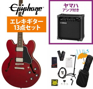 Epiphone / Inspired by Gibson ES-335 Cherry (CH) Z~AR ES335 YAMAHA GA15IIAvtS҃ZbgRyYRKz