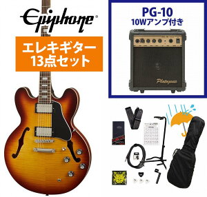 Epiphone / Inspired by Gibson ES-335 Figured Raspberry Tea Burst (RTB) Z~AR ES335 PG-10AvtGLM^[S҃ZbgRyYRKz