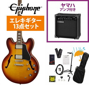 Epiphone / Inspired by Gibson ES-335 Figured Raspberry Tea Burst (RTB) Z~AR ES335 YAMAHA GA15IIAvtS҃ZbgRyYRKz