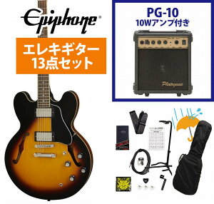 Epiphone / Inspired by Gibson ES-335 Vintage Sunburst (VS) Z~AR ES335 PG-10AvtGLM^[S҃ZbgRyYRKz