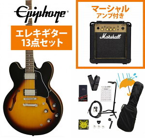 Epiphone / Inspired by Gibson ES-335 Vintage Sunburst (VS) Z~AR ES335 Marshall MG10AvtGLM^[S҃ZbgRyYRKz