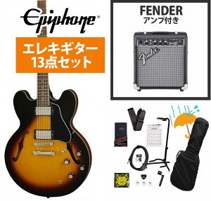 Epiphone / Inspired by Gibson ES-335 Vintage Sunburst (VS) Z~AR ES335 Fender 10WAvtGLM^[S҃ZbgRyYRKz