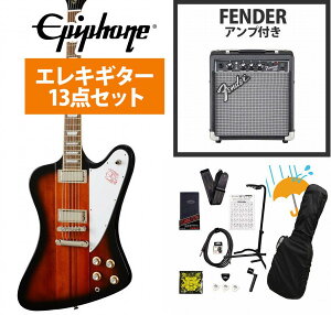 Epiphone / Inspired by Gibson Firebird Vintage Sunburst (VS) GLM^[ Fender 10WAvtGLM^[S҃ZbgRyYRKz