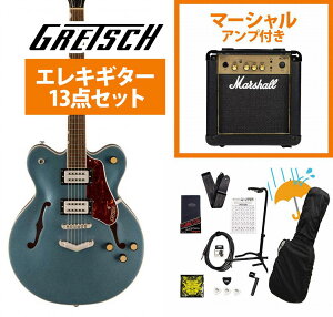 Gretsch/G2622 Streamliner CenterBlock DC withVStoptail Laurel FB BroadfTron BT-3S PickupsGunmetal Marshall MG10AvtGLM^[S҃ZbgR[ڋʕi]yYRKz