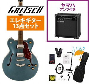 Gretsch/G2622 Streamliner CenterBlock DC withVStoptail Laurel FB BroadfTron BT-3S PickupsGunmetal YAMAHA GA15IIAvtS҃ZbgR[ڋʕi]yYRKz