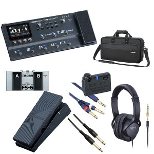 BOSS / GX-100 Guitar Effects Processor[�I�v�V�����A�C�e��+BOSS�����L�������O �P�[�X] FS-6 + EV-1-WL + BT-DUAL�yPTNB�z