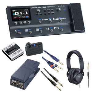 BOSS / GX-100 Guitar Effects Processor[R݂ɃTEhCNZbg] FS-5U + EV-30 + BT-DUALyPTNBz