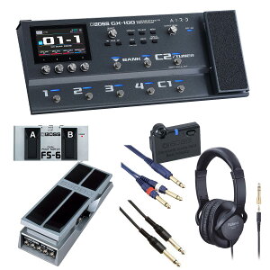 BOSS / GX-100 Guitar Effects Processor[R݂ɃTEhCNZbg] FS-6 + FV-500L + BT-DUALyPTNBz