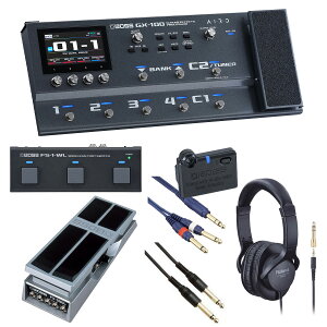 BOSS / GX-100 Guitar Effects Processor[R݂ɃTEhCNZbg] FS-1-WL + FV-500H + BT-DUALyPTNBz