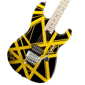 《WEBSHOPクリアランスセール》EVH / Striped Series Black with Yellow Stripes イーブイエイチ《+4582600680067》【PNG】