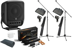YAMAHA ���}�n / STAGEPAS 100 BTR MKII [���C�����X�}�C�N(�}�C�N2�{���f��)���A�N�Z�T���[�Z�b�g�I]�yPNG�z
