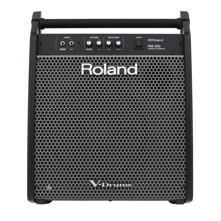 注目ショップ・ブランドのギフト Roland 電子ドラム用モニタースピーカー PM-200 接続ケーブルセット