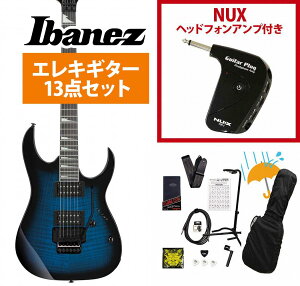 Ibanez / Gio GRG320FA-TBS (Transparent Blue Sunburst) GP-1アンプ付属エレキギター初心者セットR【YRK】