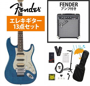 Fender / Michiya Haruhata Stratocaster Caribbean Blue Trans tƃf Fender 10WAvtGLM^[S҃ZbgRyYRKz
