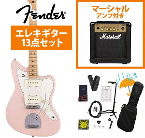 Fender / Made in Japan Junior Collection Jazzmaster Maple FB Satin Shell Pink Marshall MG10AvtGLM^[S҃ZbgR