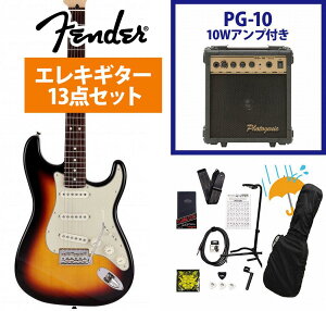 Fender / Made in Japan Junior Collection Stratocaster Rosewood FB 3-Color Sunburst PG-10AvtGLM^[S҃ZbgR