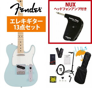 Fender / Made in Japan Junior Collection Telecaster Maple FB Satin Daphne Blue GP-1�A���v�t���G���L�M�^�[���S�҃Z�b�gR