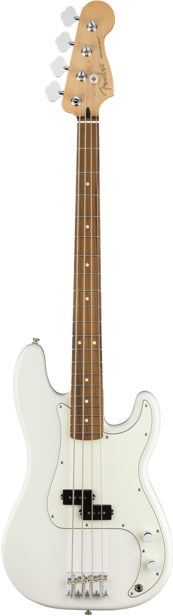 Fender フェンダー   Player Series Precision Bass Polar White   Pau Ferro Fingerboard [エレキベース] 《高音質！PIGHOGケーブルプレゼント  2100000522071》