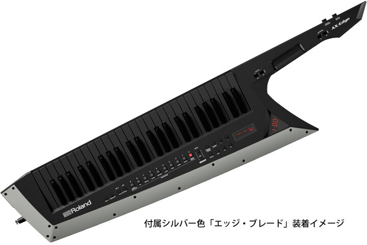 楽天市場】Roland ローランド / AX-EDGE-B (ブラック) 49鍵盤キーター 