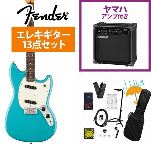 Fender / Player II Mustang Rosewood FB Aquatone Blue GLM^[ YAMAHA GA15IIAvtS҃ZbgRyYRKz