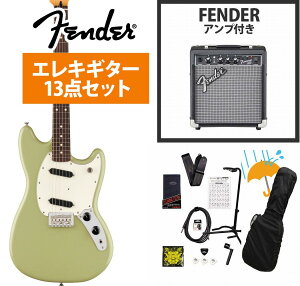 Fender / Player II Mustang Rosewood FB Birch Green �G���L�M�^�[ Fender 10W�A���v�t���G���L�M�^�[���S�҃Z�b�gR�yYRK�z