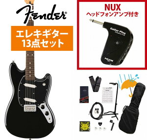 Fender / Player II Mustang Rosewood FB Black �G���L�M�^�[ GP-1�A���v�t���G���L�M�^�[���S�҃Z�b�gR�yYRK�z
