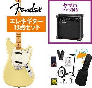 Fender / Player II Mustang Maple FB Hialeah Yellow �G���L�M�^�[ YAMAHA GA15II�A���v�t�����S�҃Z�b�gR�yYRK�z