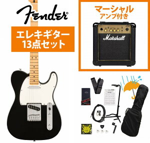 Fender / Player II Telecaster Maple FB Black GLM^[ Marshall MG10AvtGLM^[S҃ZbgRyYRKz